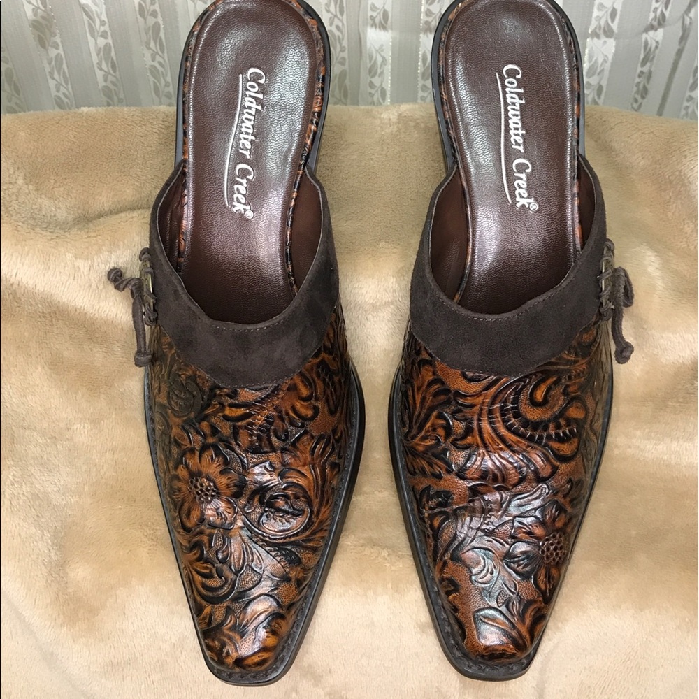 Coldwater Creek Mules 9.5
